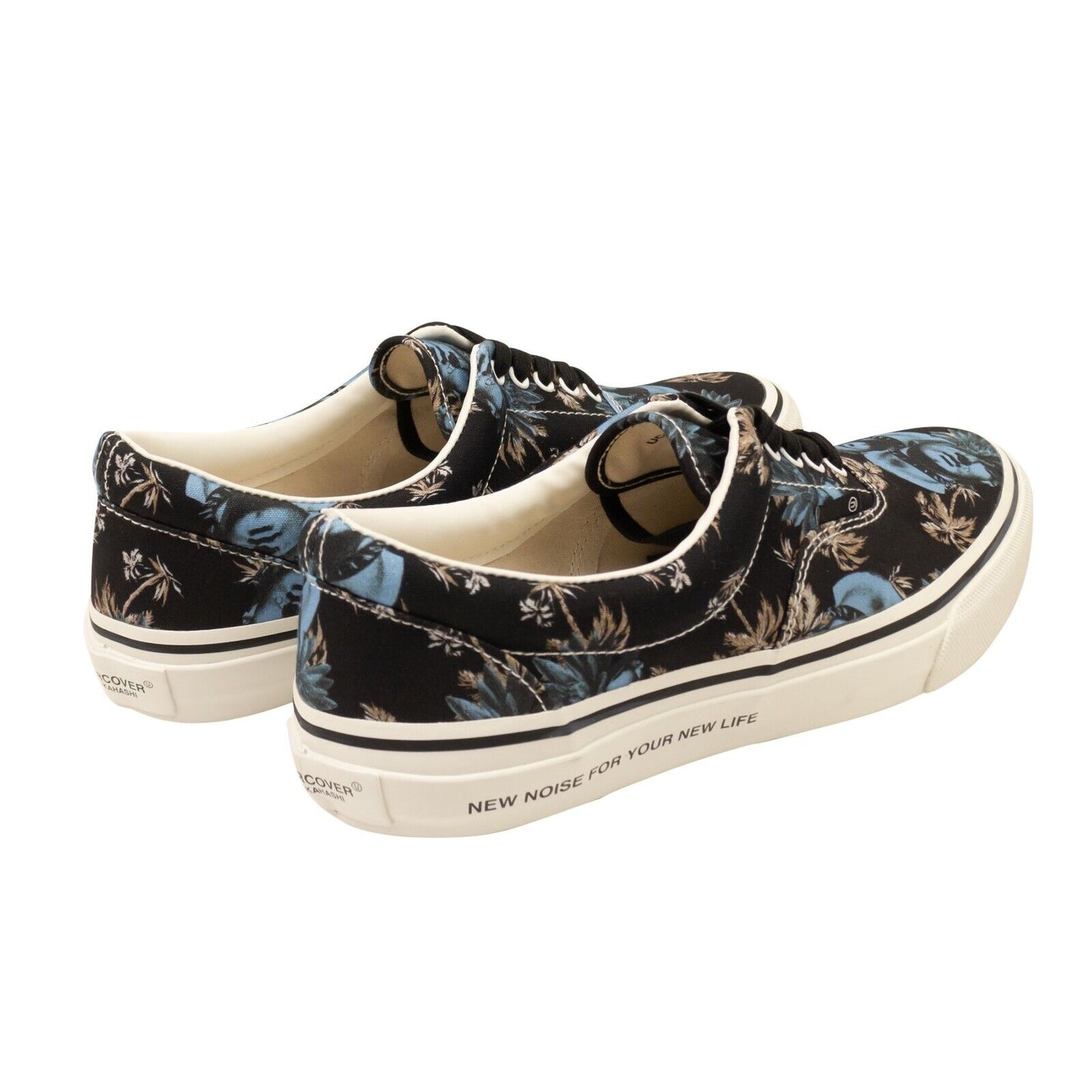 Undercover Face Print Sneakers - Black