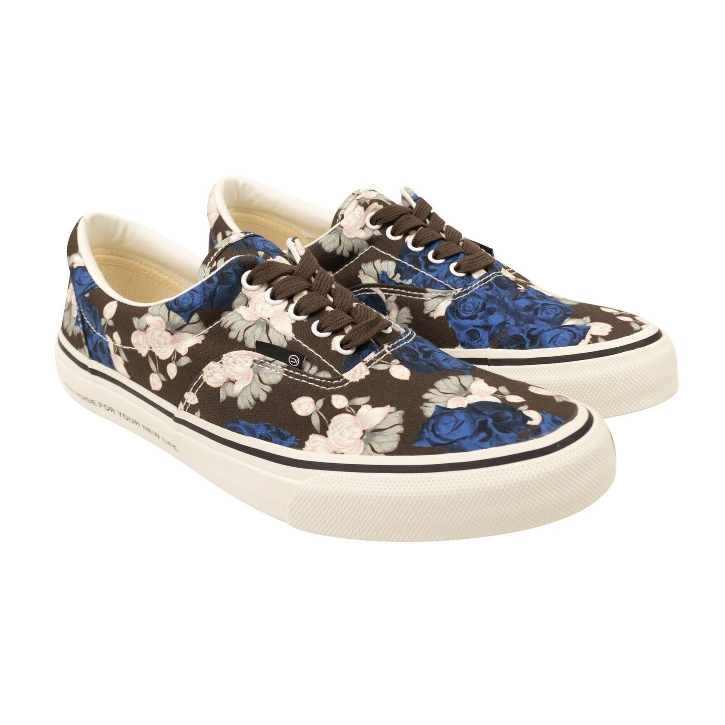 Undercover Floral Print Sneakers - Brown