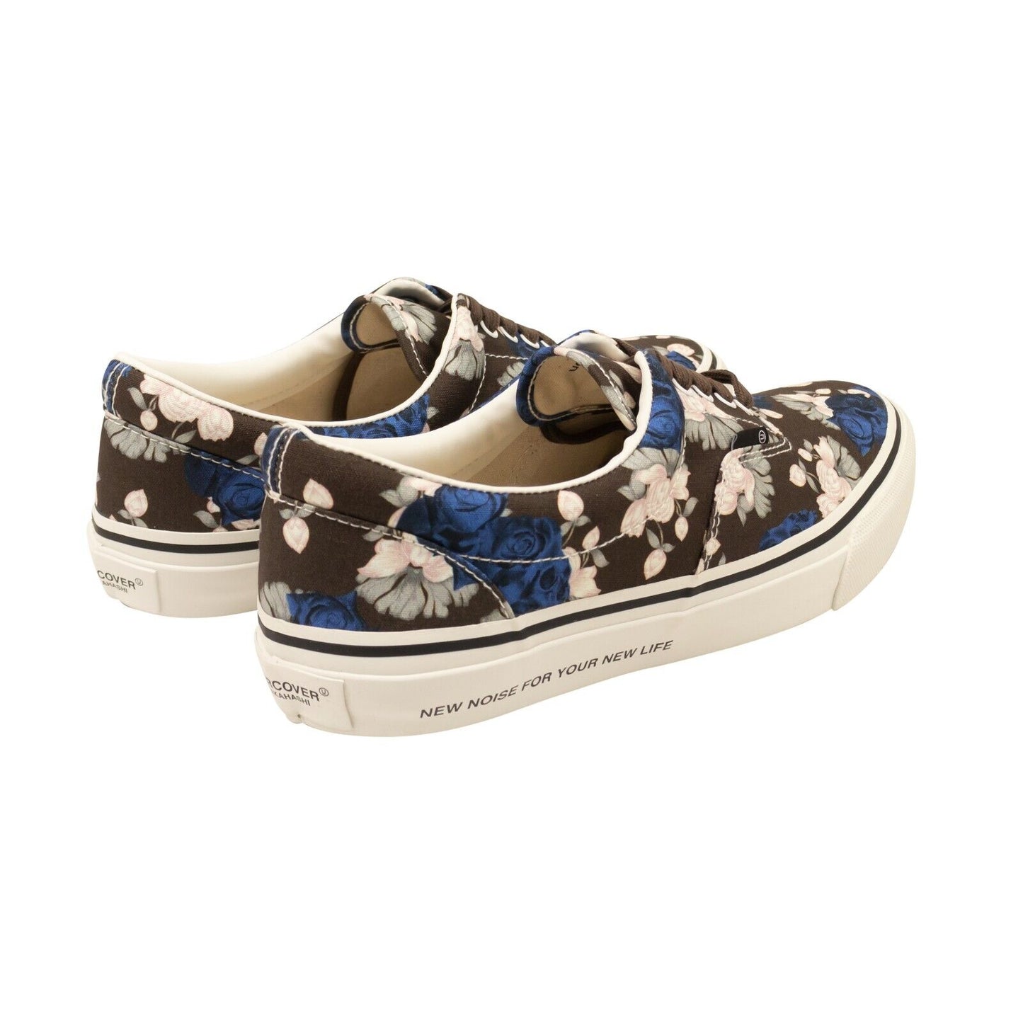 Undercover Floral Print Sneakers - Brown