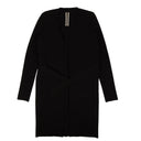 Black Belted Long Cardigan Sweater