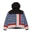 Men's Blue And Burgundy Foulard Archive Print Windbreaker
