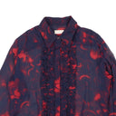Dries Van Noten Plaid Brushed Valley Jacket - Burgundy