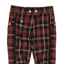 Red And Navy Pelgraves Plaid Pants