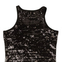 Junya Watanabe Black Sequin Embellished Tank Top