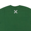 Green Big X Logo Short Sleeve T-Shirt