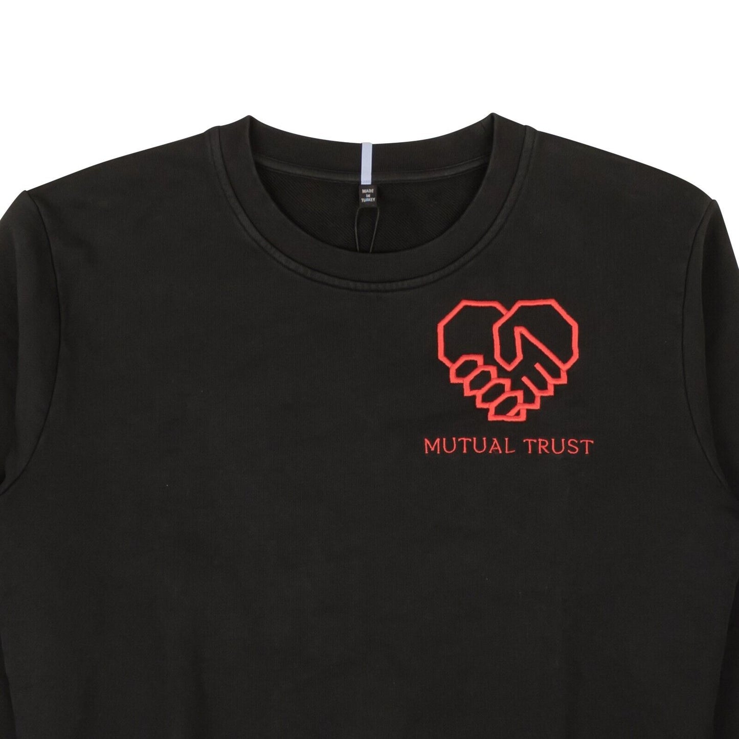 Mcq Mutual Trust Crewneck Sweatshirt - Black