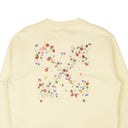 Beige Arrow Flowers Dress