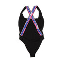 Black Multi Tape Swimsuit