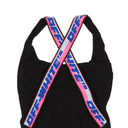 Black Multi Tape Swimsuit