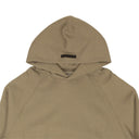 Essentials Fear Of God Back Logo Hoodie - Taupe