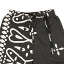 BLack Humongo Cross Easy Shorts