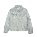 Bleached Blue Monogram Denim Jacket