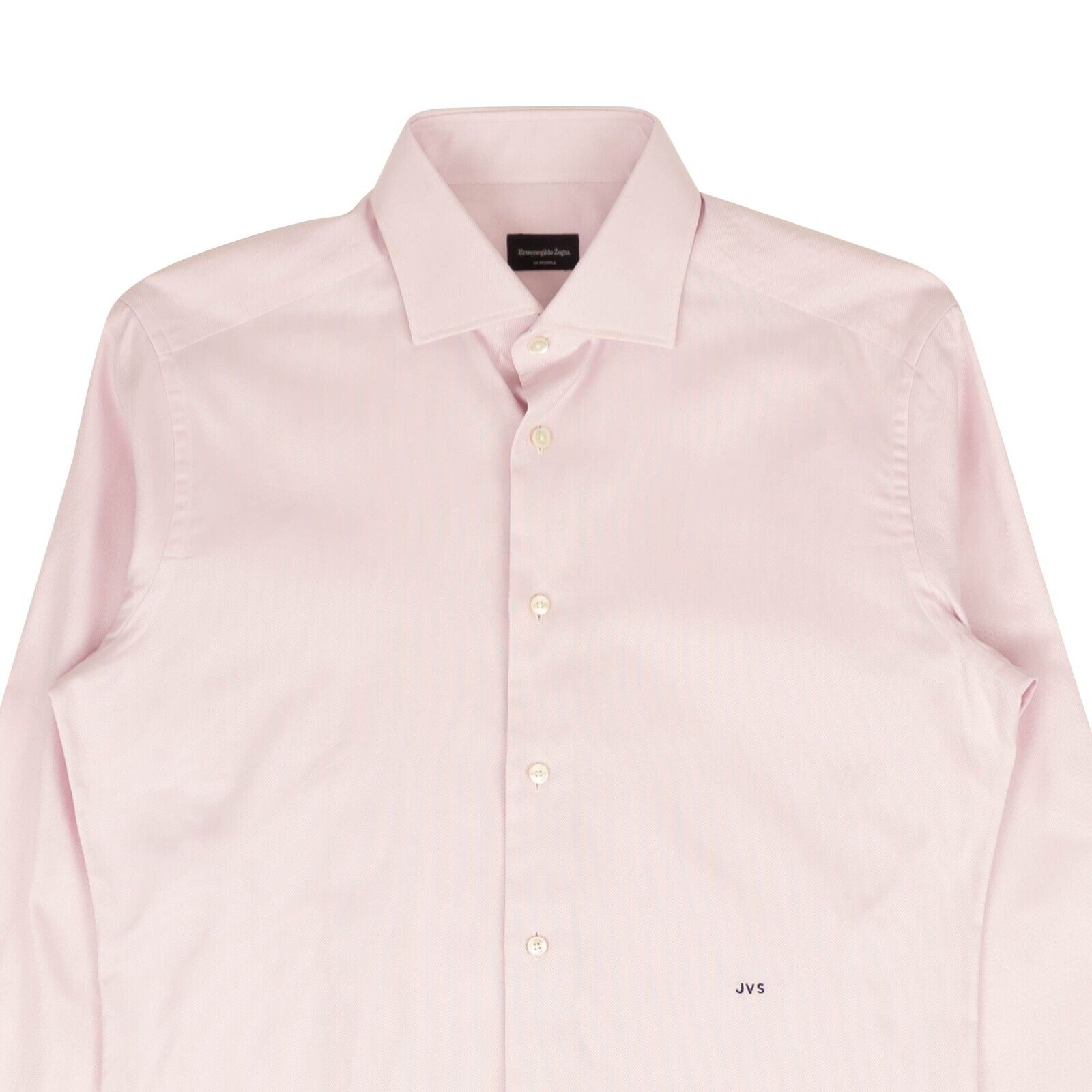 Ermenegildo Zegna Woven Dress Shirt - Pink