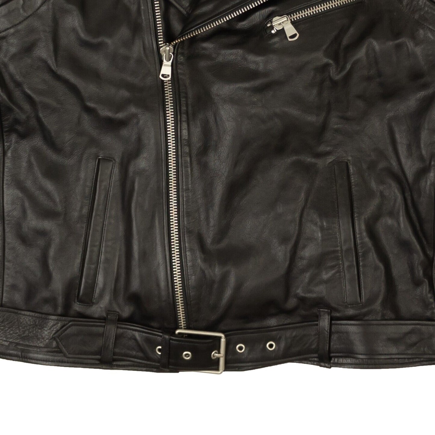Pierre Balmain 905 Leather Jacket - Black