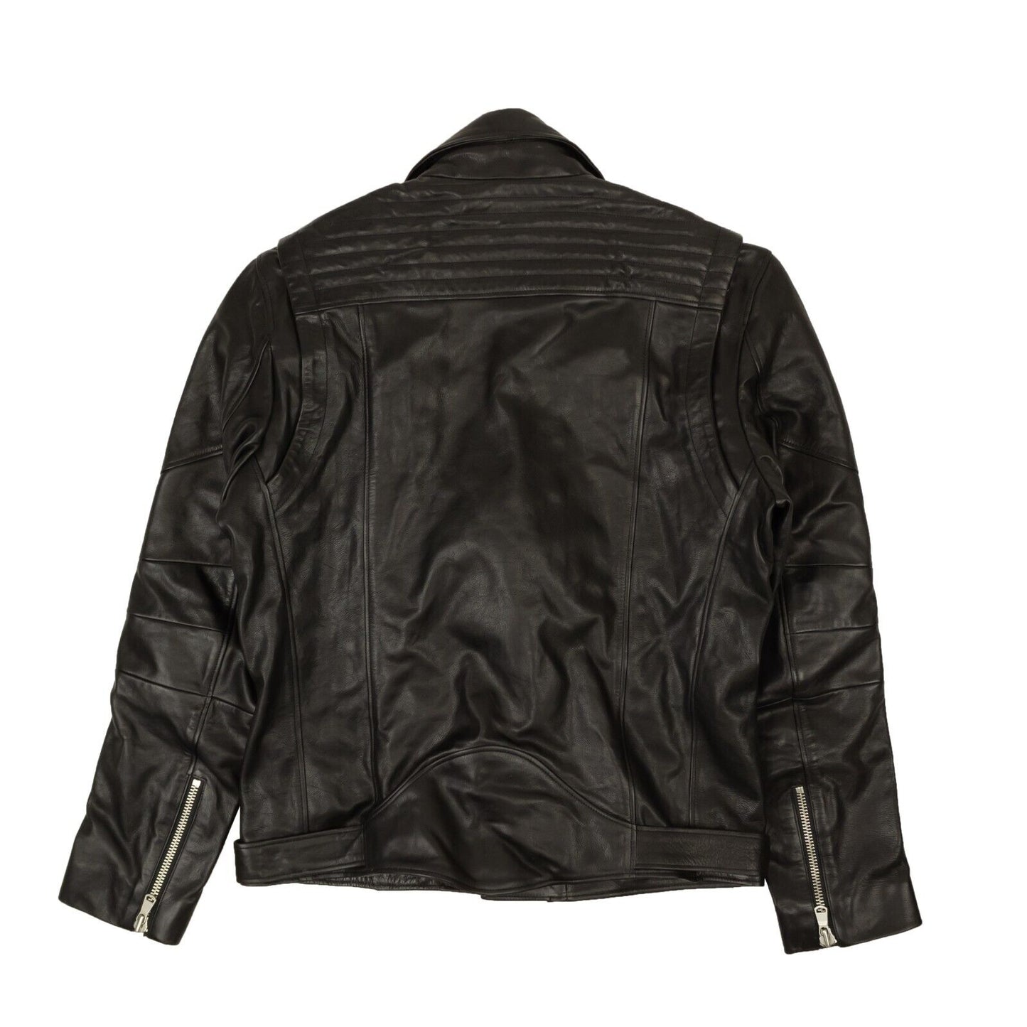 Pierre Balmain 905 Leather Jacket - Black