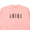 Girl's Baby Pink Logo Crewneck Sweatshirt