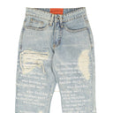 Who Decides War Scripture Denim - Blue