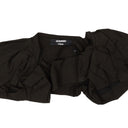 Black Le Haut Camargue Puff Sleeve Tube Top