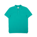 Light Teal Piquet Short Sleeve Polo Shirt