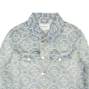 Bleached Blue Monogram Denim Jacket