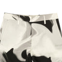 Off-White C/O Virgil Abloh Liquid Melt Mini Shorts - Black/Gray