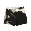 Off-White C/O Virgil Abloh Liquid Melt Mini Shorts - Black/Gray