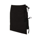 Black Formal Strings Midi Skirt