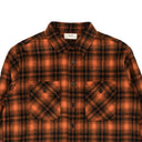 Céline Checked Flannel Logo Bucket Hat - Blue