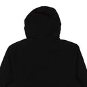 Black Embroidered Skull And Snake Hoodie