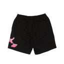 Sicko X 375 375 Logo Sweatshorts - Black/Pink