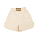 Beige Vichy Boxer Shorts