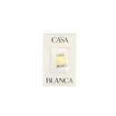 Casablanca Square Logo Ribbed Sport - White/Yellow