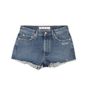 Off-White C/O Virgil Abloh Denim Jean Shorts - Black
