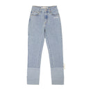 Off-White C/O Virgil Abloh Straight Jeans - Blue