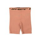 Off-White C/O Virgil Abloh Logo Band Shorts - Blush Pink