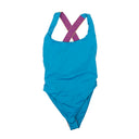 Off-White C/O Virgil Abloh Logo Band Swimsuit - Blue