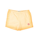 Yellow Printed Logo Swim Shorts