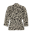 Ambush Double Breasted Wool Blazer - Black/Gray