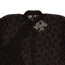 Comme Des Garcons Plka Dot Silk Blouse - Black/Red