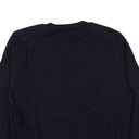Navy Blue Crewneck Pullover Sweater