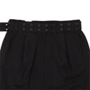 Junya Watanabe Double Breasted Belted Mini Skirt - Navy Blue