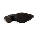 Black Sequin Embellished Point Shoes