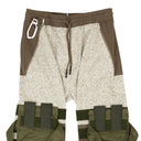 Mcq Colour Block Track Pants - Olive/Gray