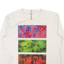 MCQ Fa-5 Dance Optical White T-Shirt - White/Multi