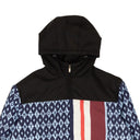 Men's Blue And Burgundy Foulard Archive Print Windbreaker