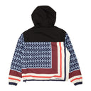 Men's Blue And Burgundy Foulard Archive Print Windbreaker