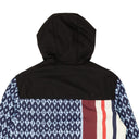 Men's Blue And Burgundy Foulard Archive Print Windbreaker