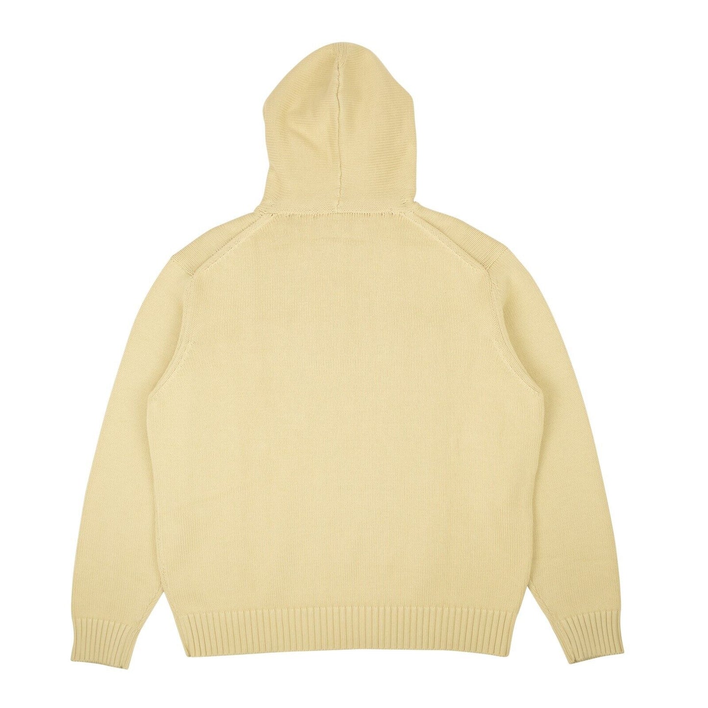 1017 Alyx 9Sm Treated Logo Knit Hoodie - Beige