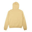 Beige Printed Zip-Up Hoodie