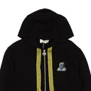 Lanvin Printed Zip Up Hoodie Sweatshirt - Beige